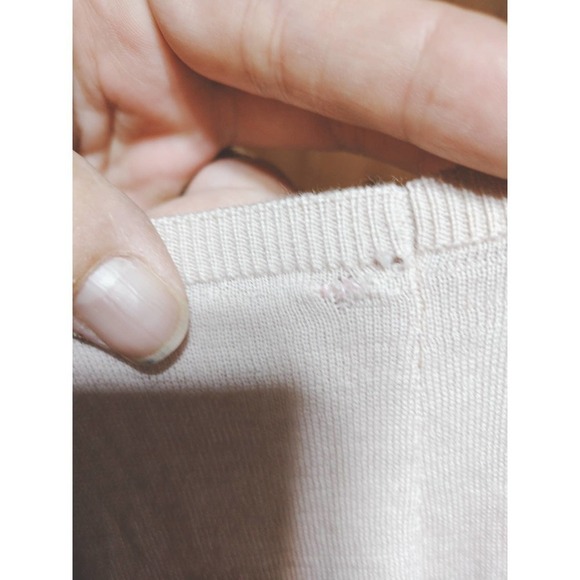 H&M 100% Merino Wool Sweater blush pink Medium - Picture 6 of 8